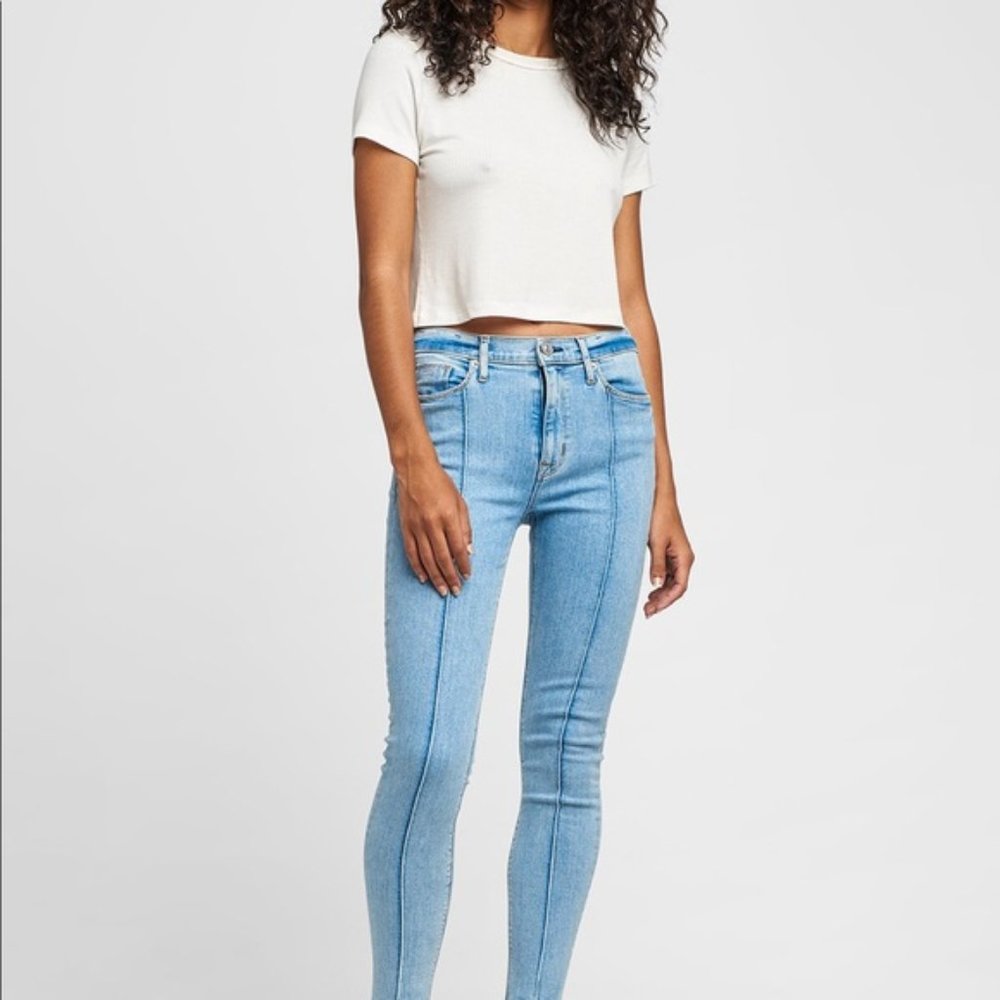 EUC Hudson high rise skinny 28